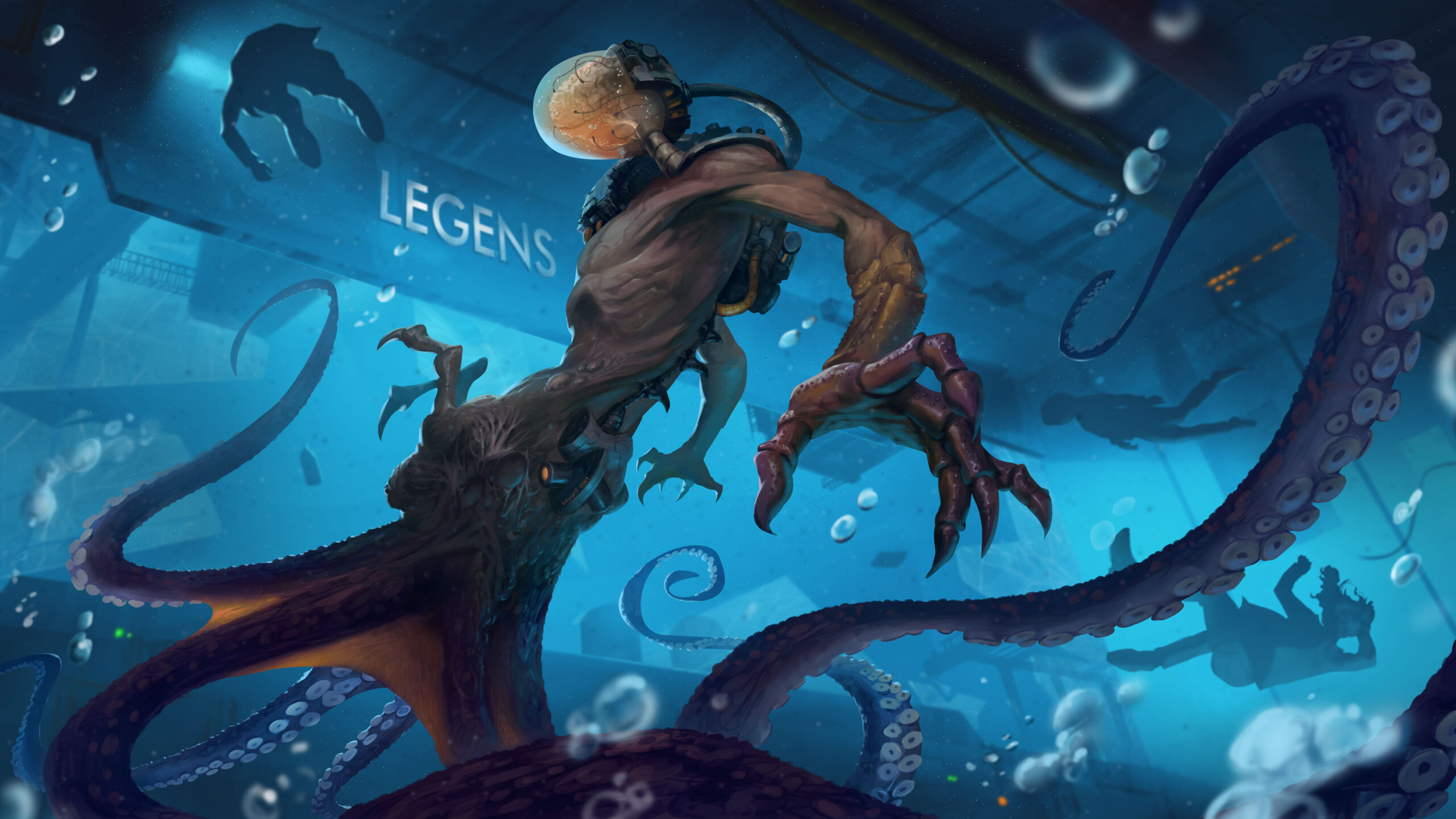 The Abyssal Witness — Sci-Fi Horror Creature Design
