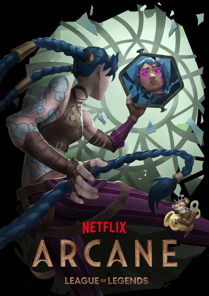 Fractured Reflections — Promotional Illustration and Mural Art for Entertainment Campaigns 2 janio garcia 1 1 1
